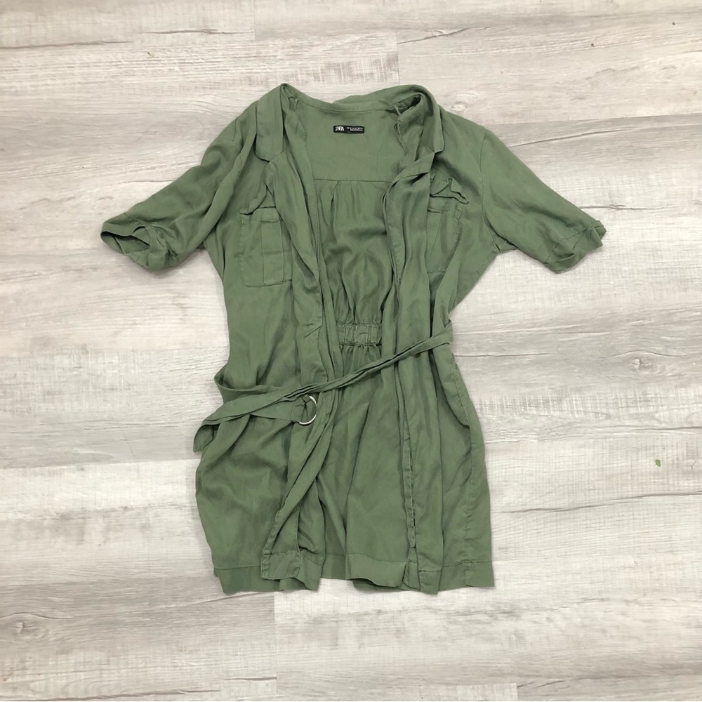 Zara Lightweight Green size M Jacket